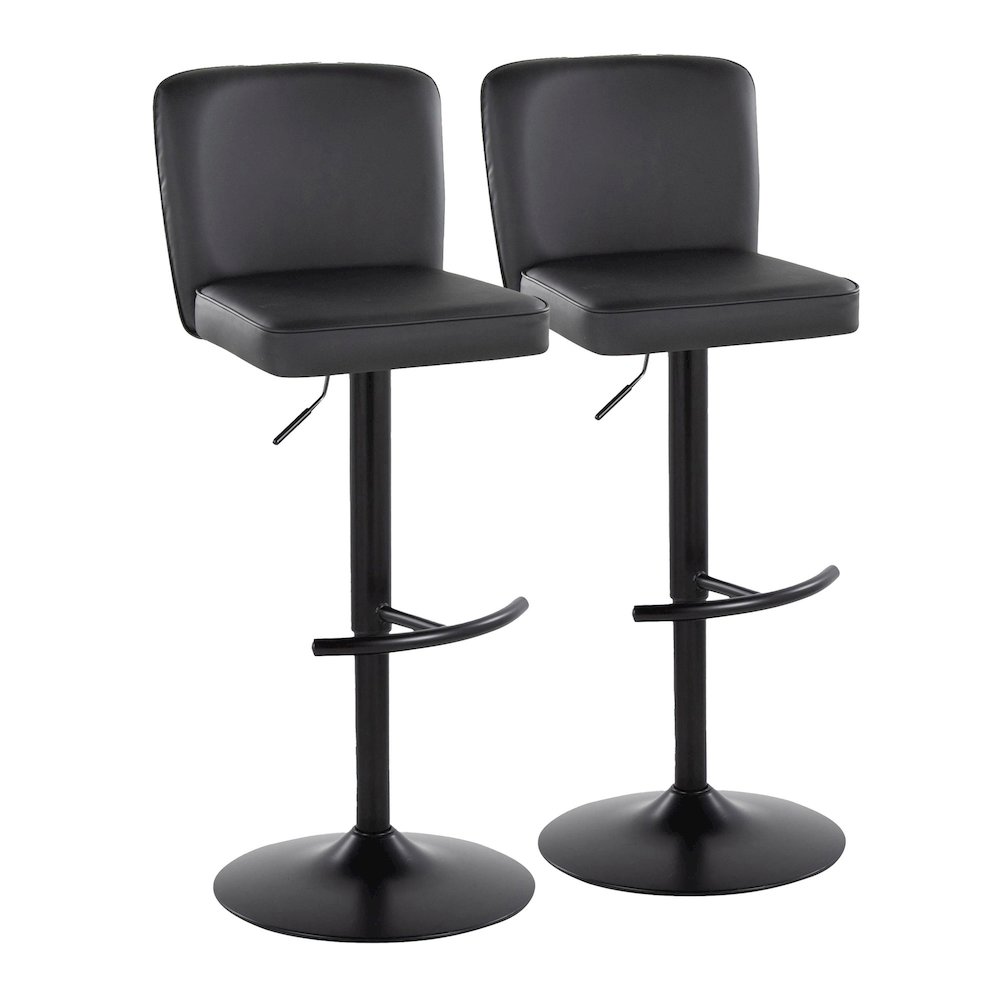 Henry Adjustable Barstool - Set of 2. Picture 1