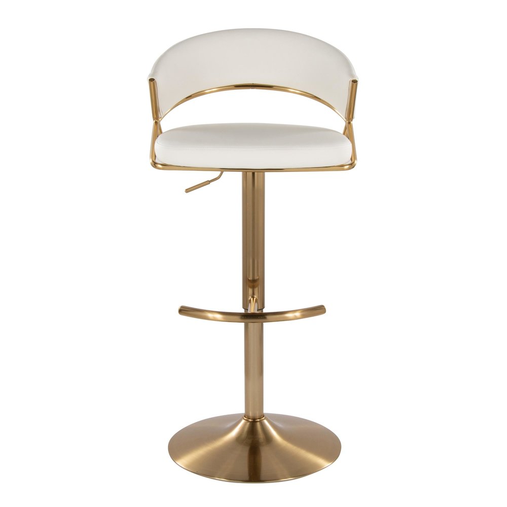 Jie Adjustable Barstool - Set of 2. Picture 6