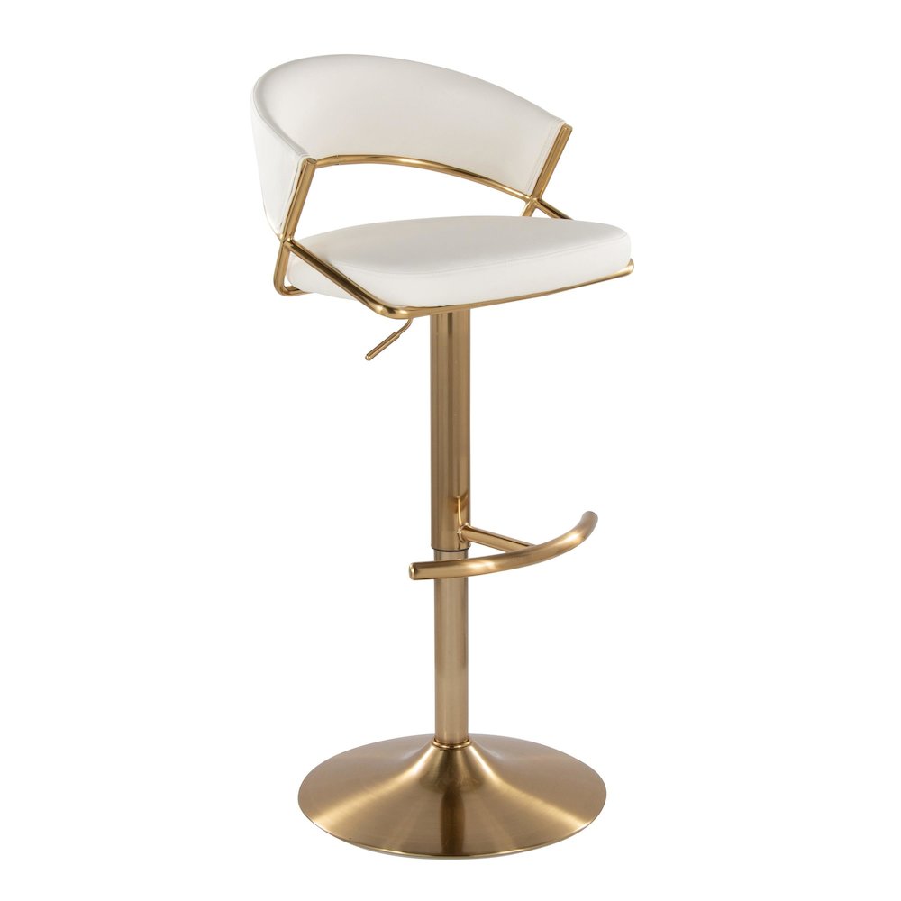 Jie Adjustable Barstool - Set of 2. Picture 2