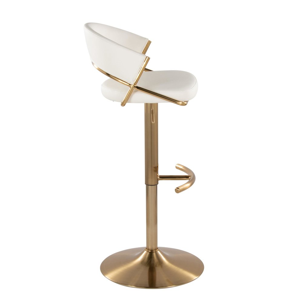 Jie Adjustable Barstool - Set of 2. Picture 3