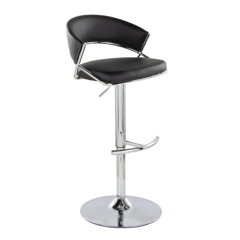 Jie Adjustable Barstool - Set of 2. Picture 2