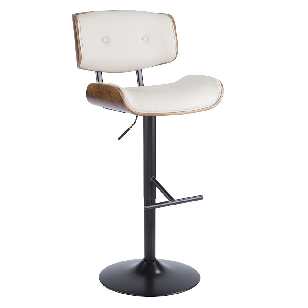 Lombardi Adjustable Barstool - Set of 3. Picture 2