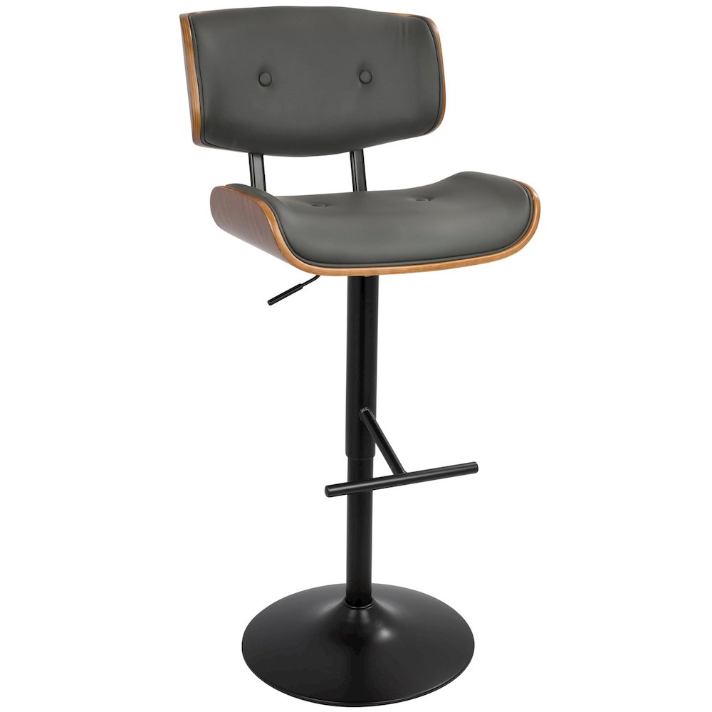 Lombardi Adjustable Barstool - Set of 3. Picture 2