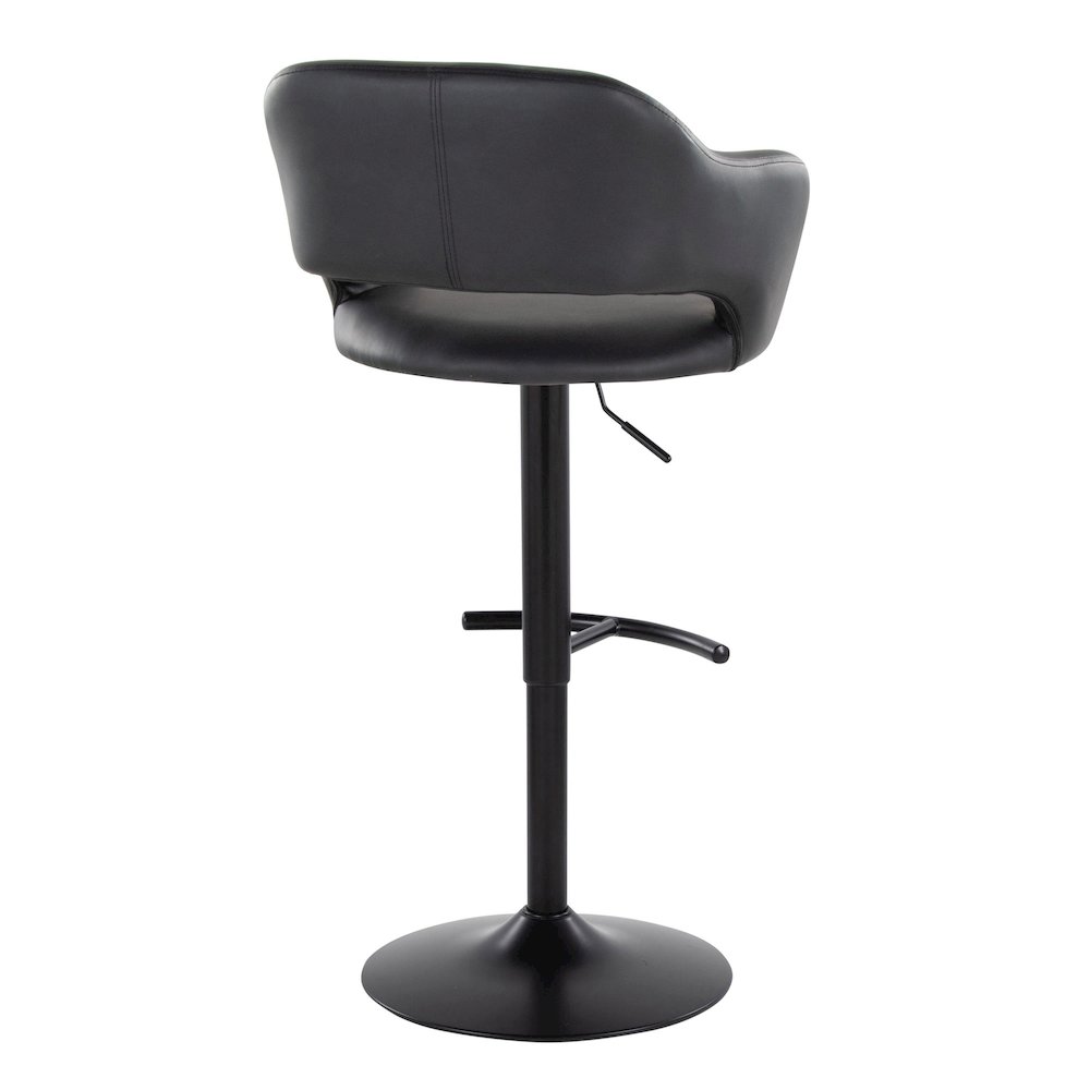 Margarite Adjustable Barstool - Set of 2. Picture 4