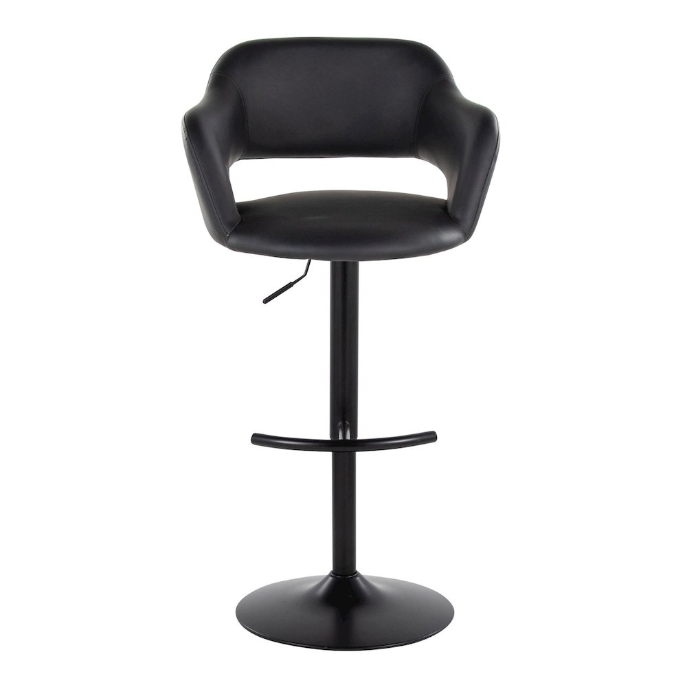 Margarite Adjustable Barstool - Set of 2. Picture 6