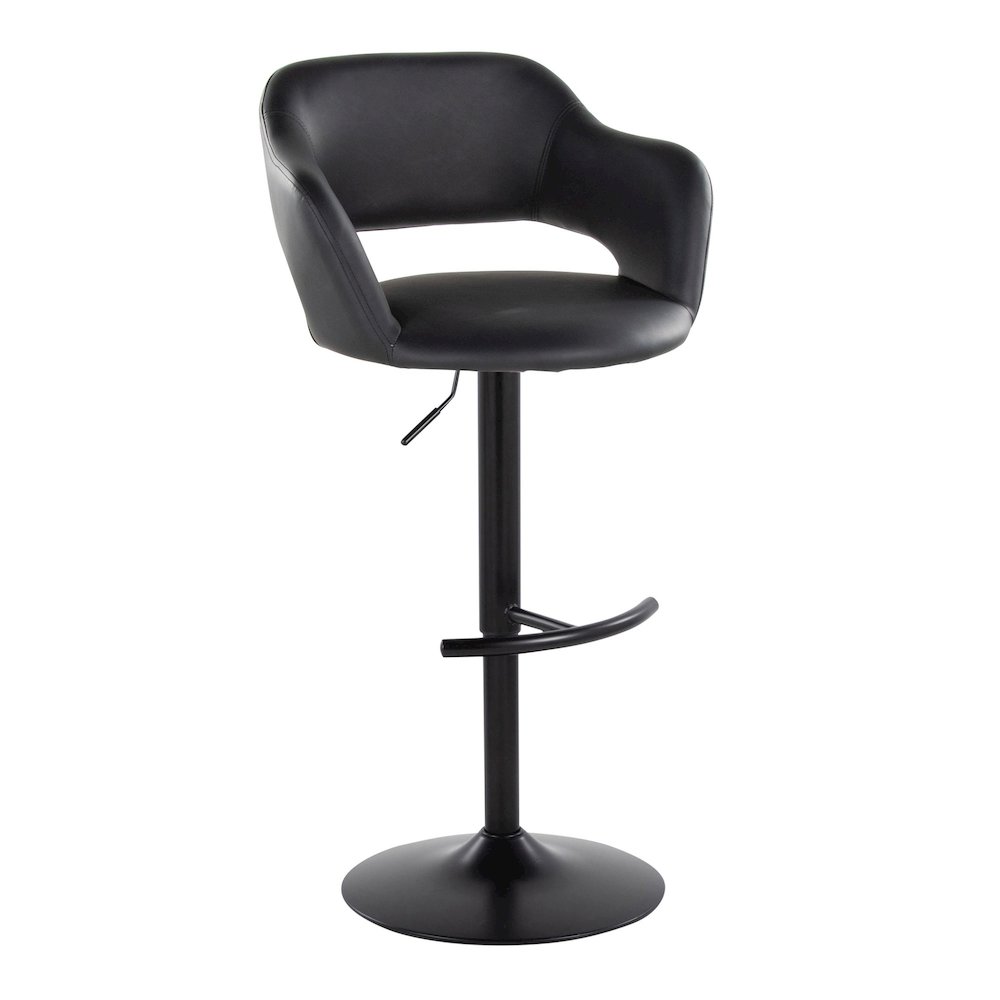 Margarite Adjustable Barstool - Set of 2. Picture 2