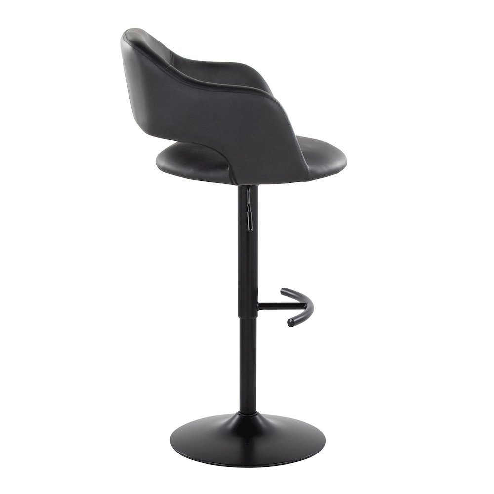 Margarite Adjustable Barstool - Set of 2. Picture 3