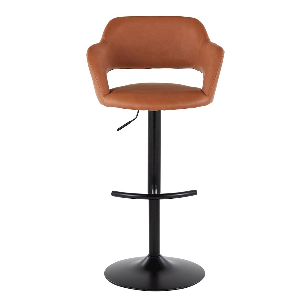 Margarite Adjustable Barstool - Set of 2. Picture 6