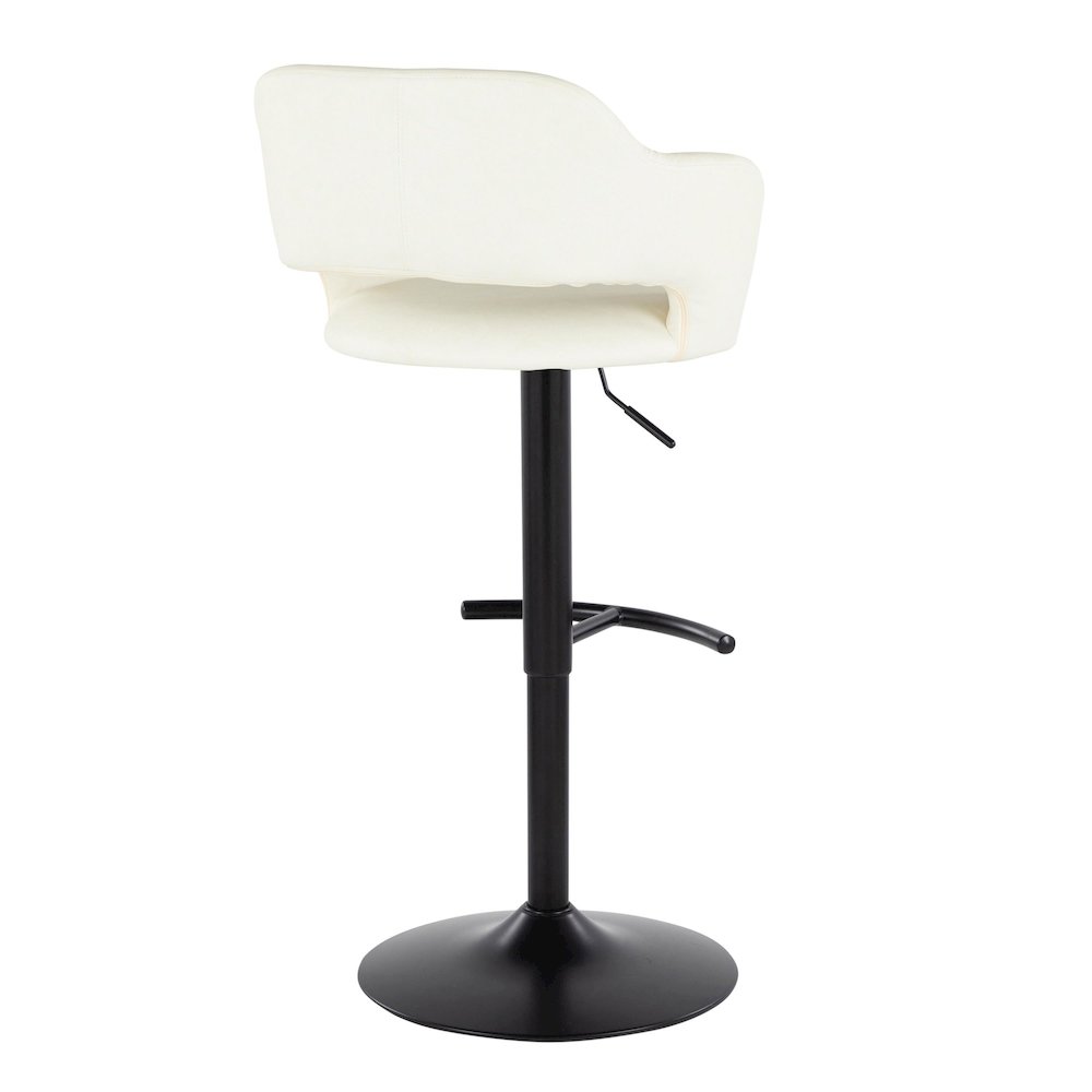 Margarite Adjustable Barstool - Set of 2. Picture 4