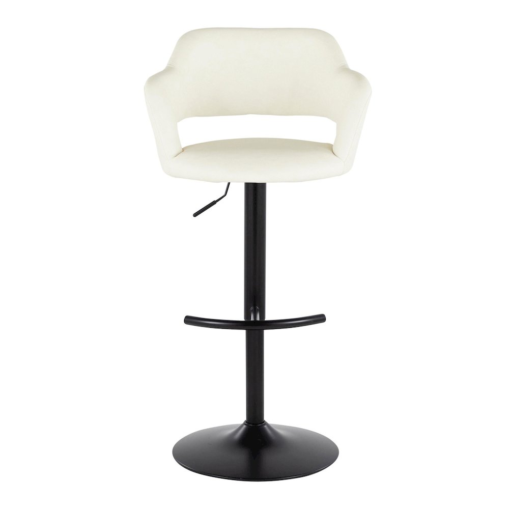 Margarite Adjustable Barstool - Set of 2. Picture 6