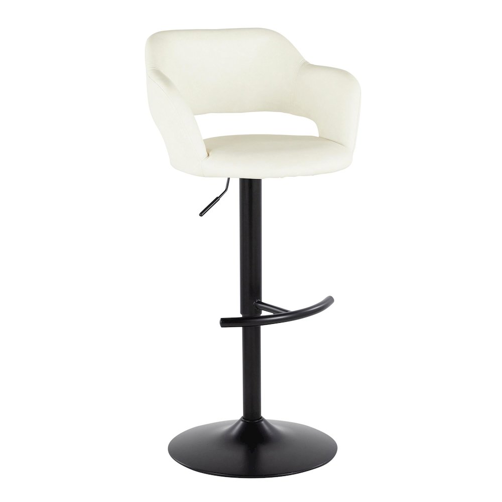 Margarite Adjustable Barstool - Set of 2. Picture 2