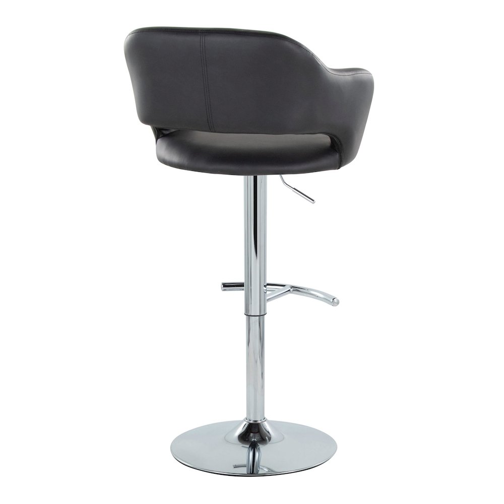 Margarite Adjustable Barstool - Set of 2. Picture 4