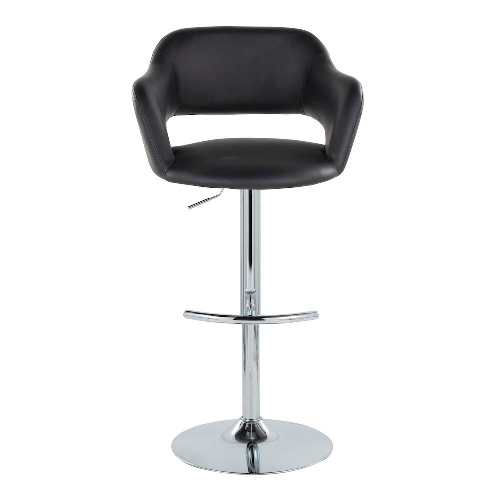 Margarite Adjustable Barstool - Set of 2. Picture 6