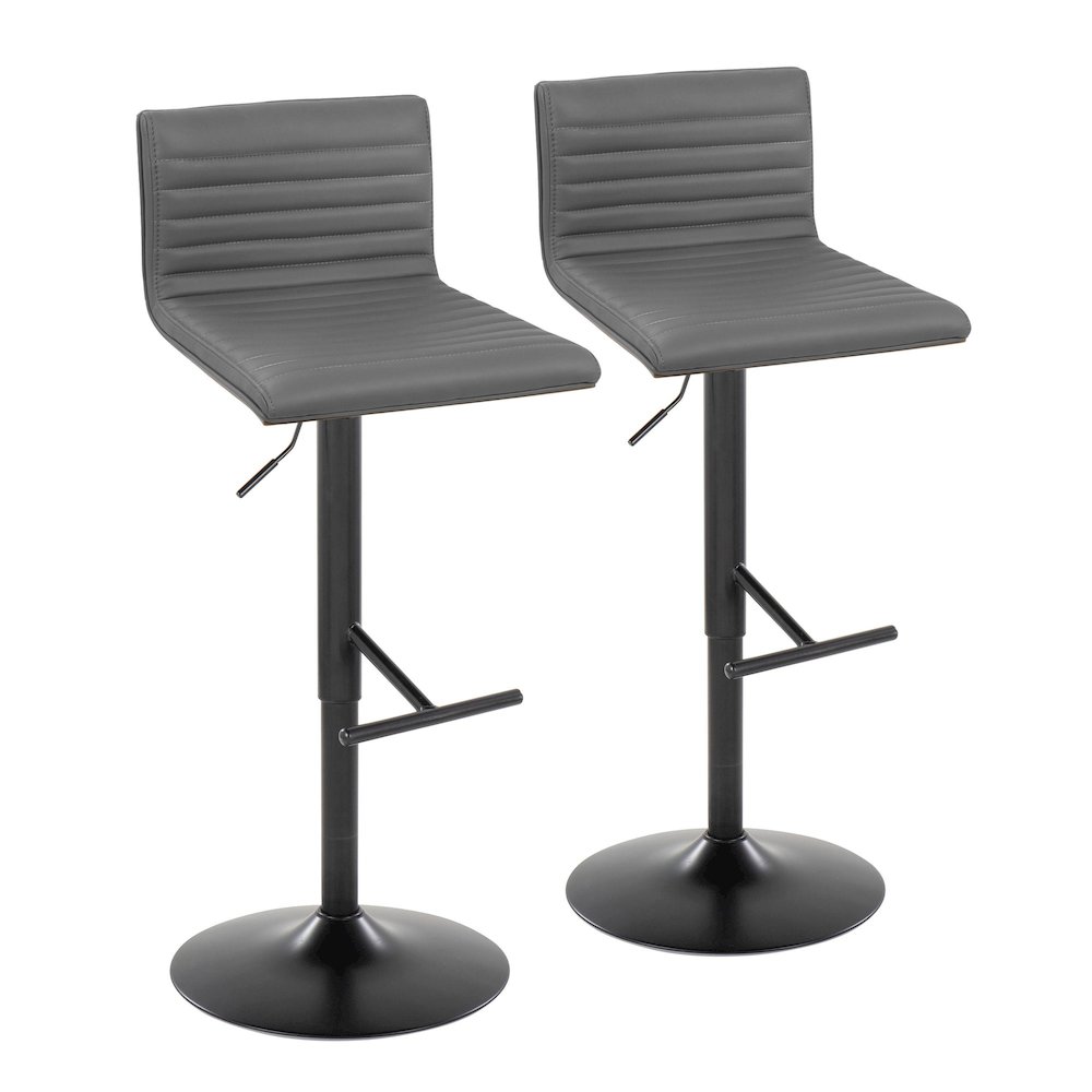 Mason Adjustable Barstool - Set of 2. Picture 1