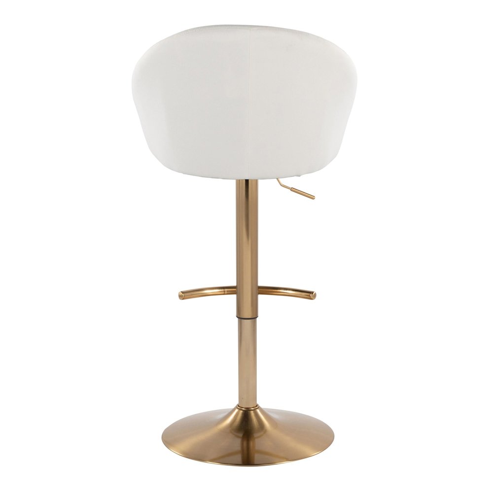Matisse Highback Adjustable Barstool - Set of 2. Picture 5