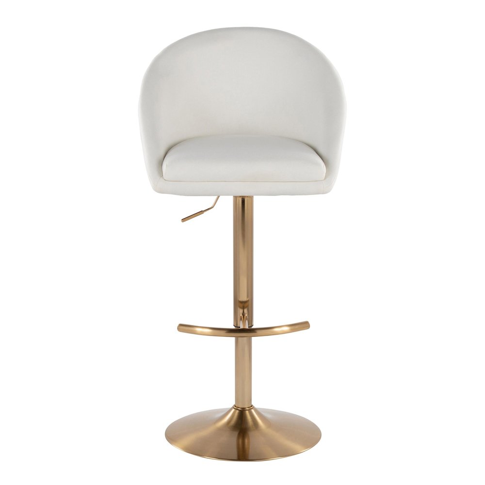 Matisse Highback Adjustable Barstool - Set of 2. Picture 6