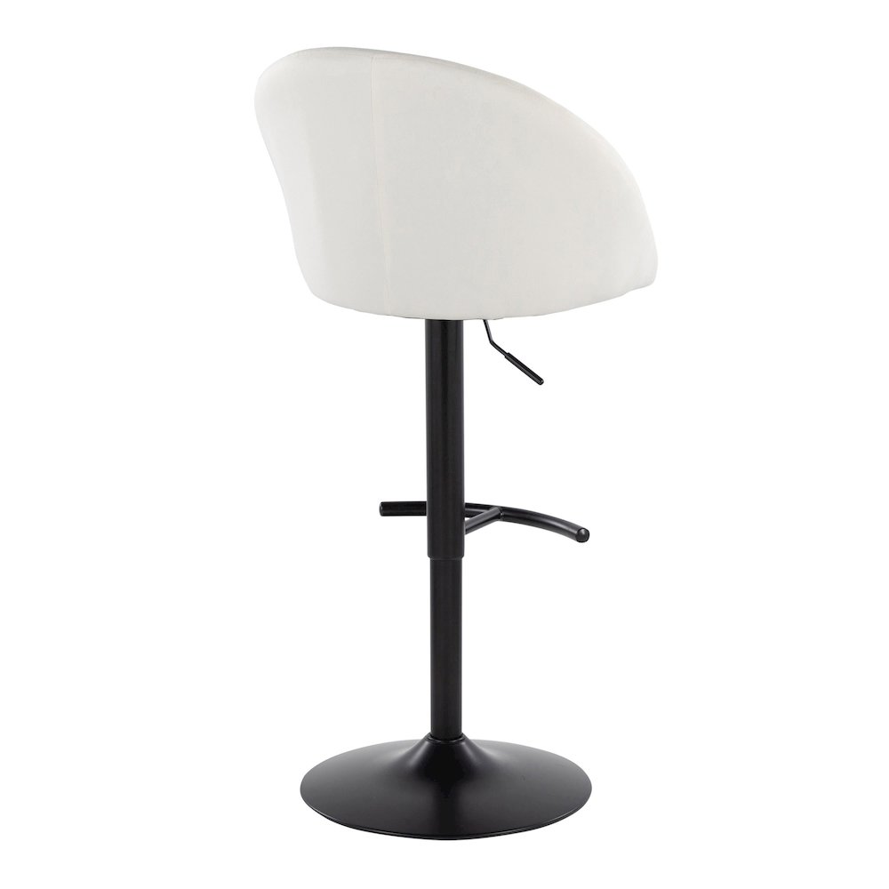 Matisse Highback Adjustable Barstool - Set of 2. Picture 4