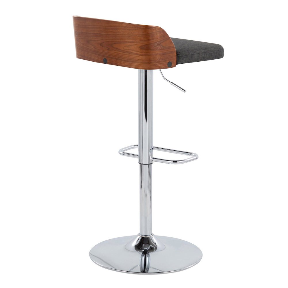 Maya Adjustable Barstool - Set of 2. Picture 4