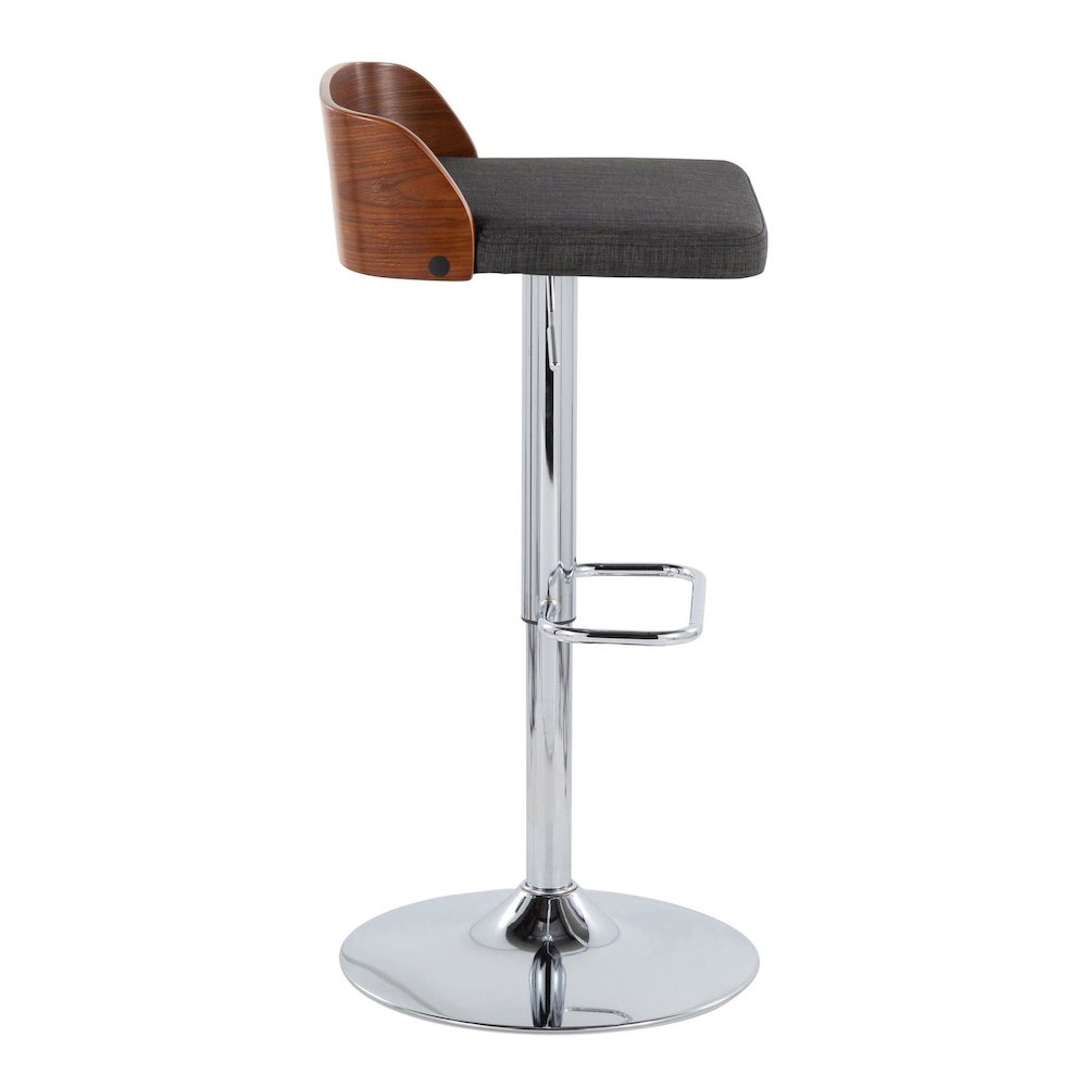 Maya Adjustable Barstool - Set of 2. Picture 3