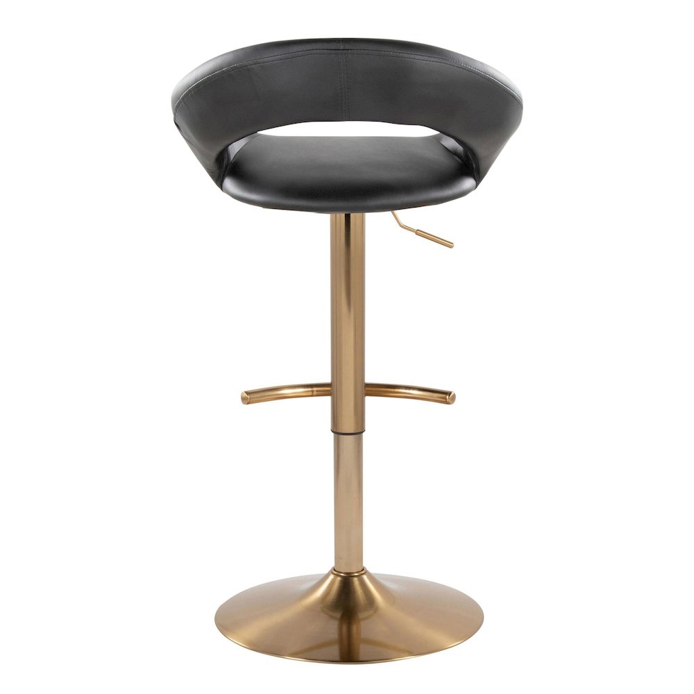 Posh Adjustable Barstool - Set of 2. Picture 5