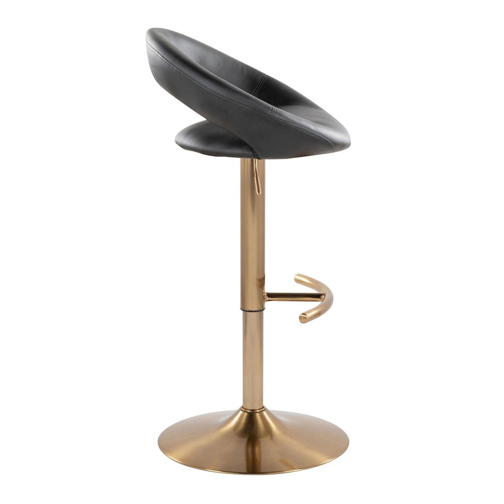 Posh Adjustable Barstool - Set of 2. Picture 3
