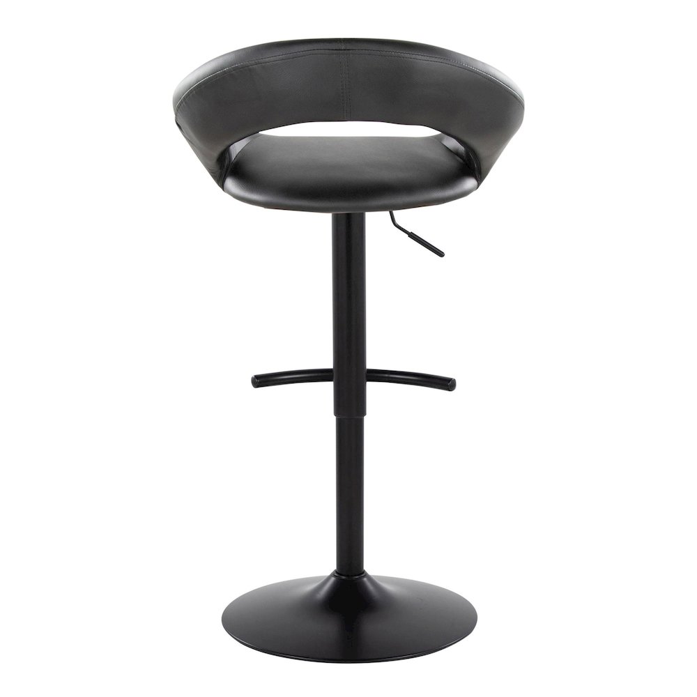 Posh Adjustable Barstool - Set of 2. Picture 5
