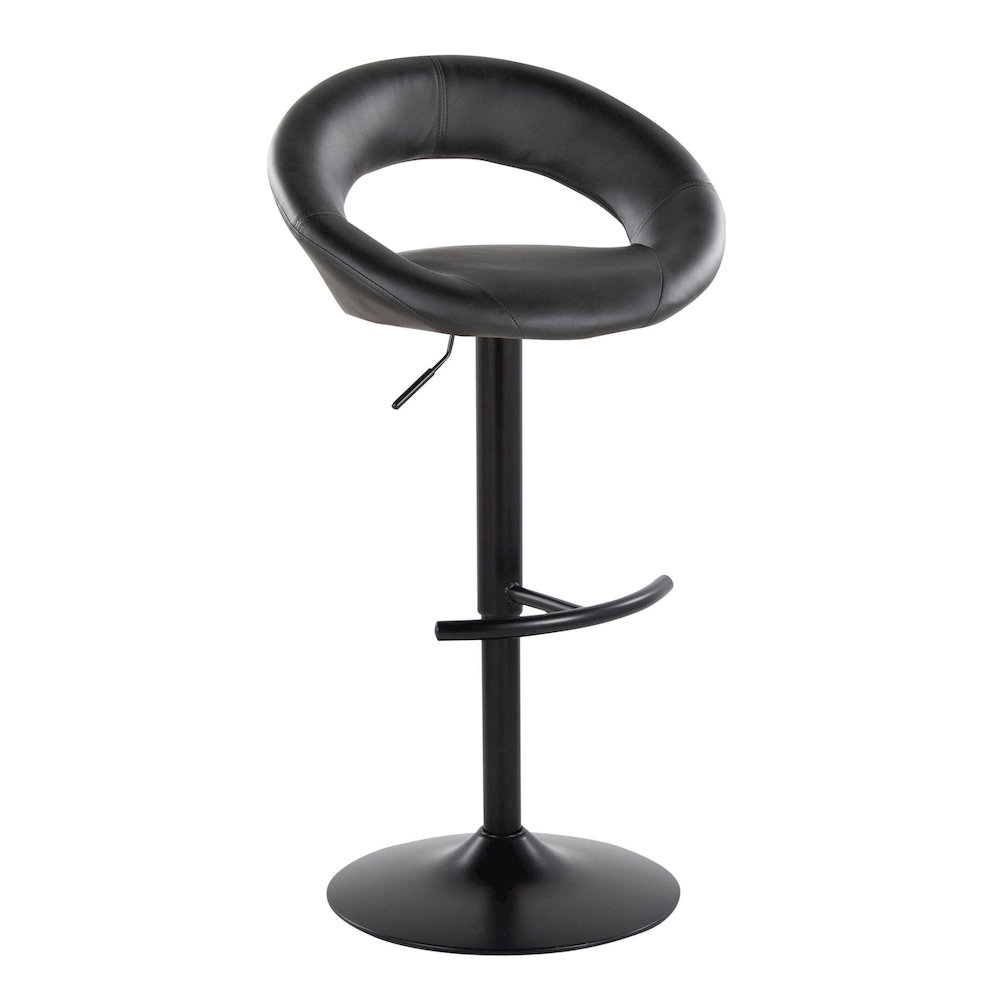 Posh Adjustable Barstool - Set of 2. Picture 2
