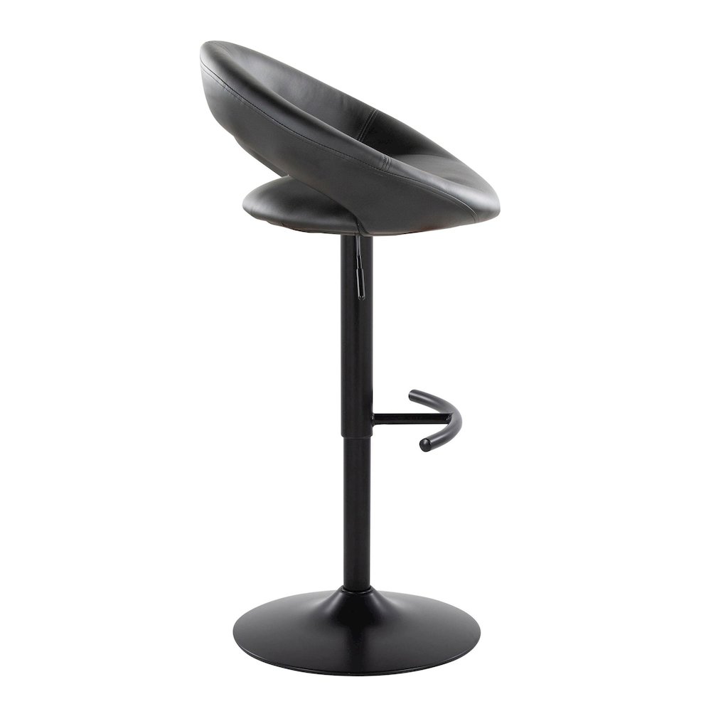 Posh Adjustable Barstool - Set of 2. Picture 3
