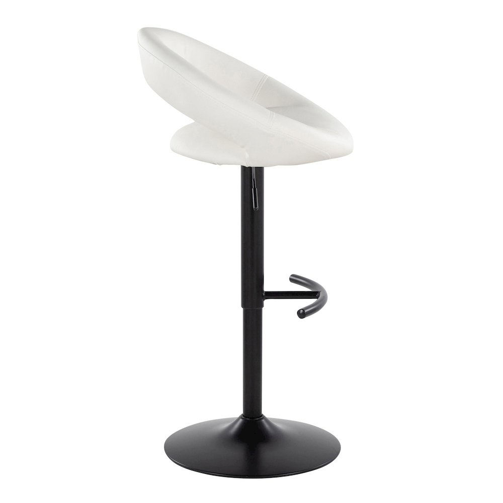 Posh Adjustable Barstool - Set of 2. Picture 3