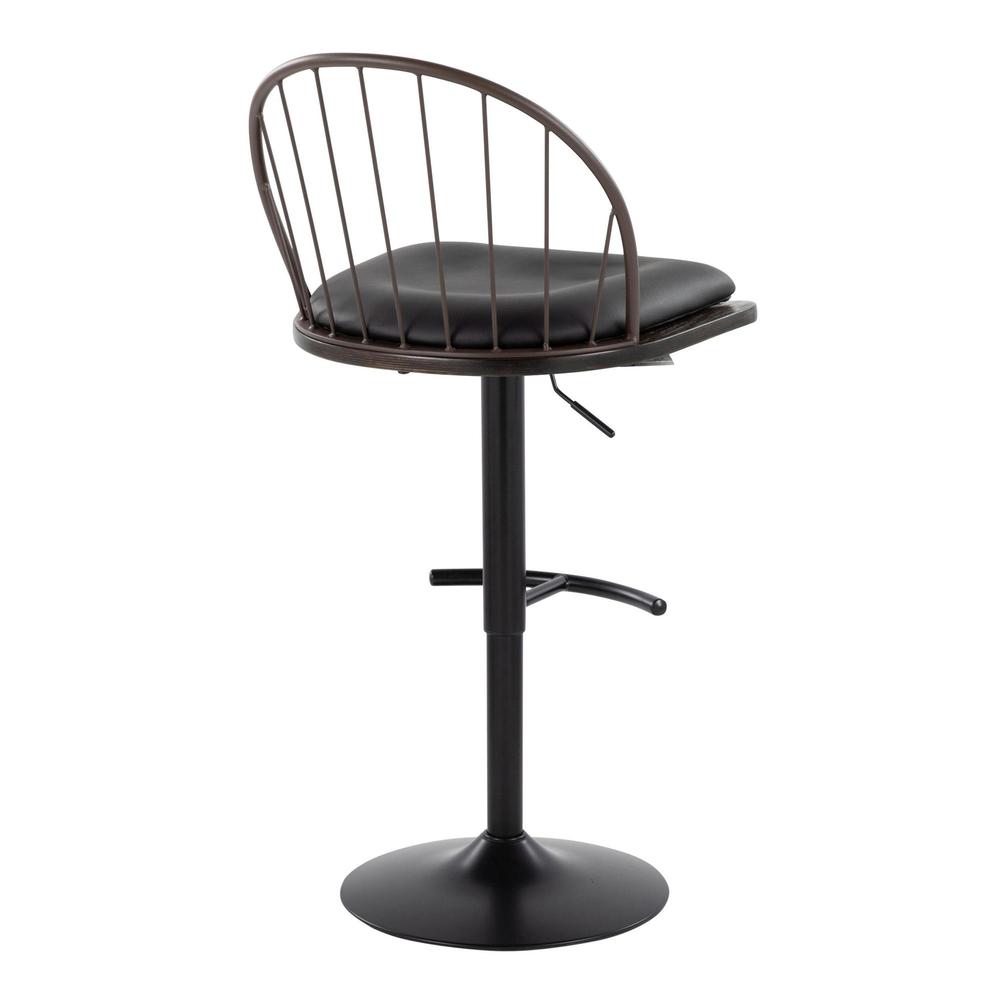 Riley Adjustable Barstool - Set of 2. Picture 4