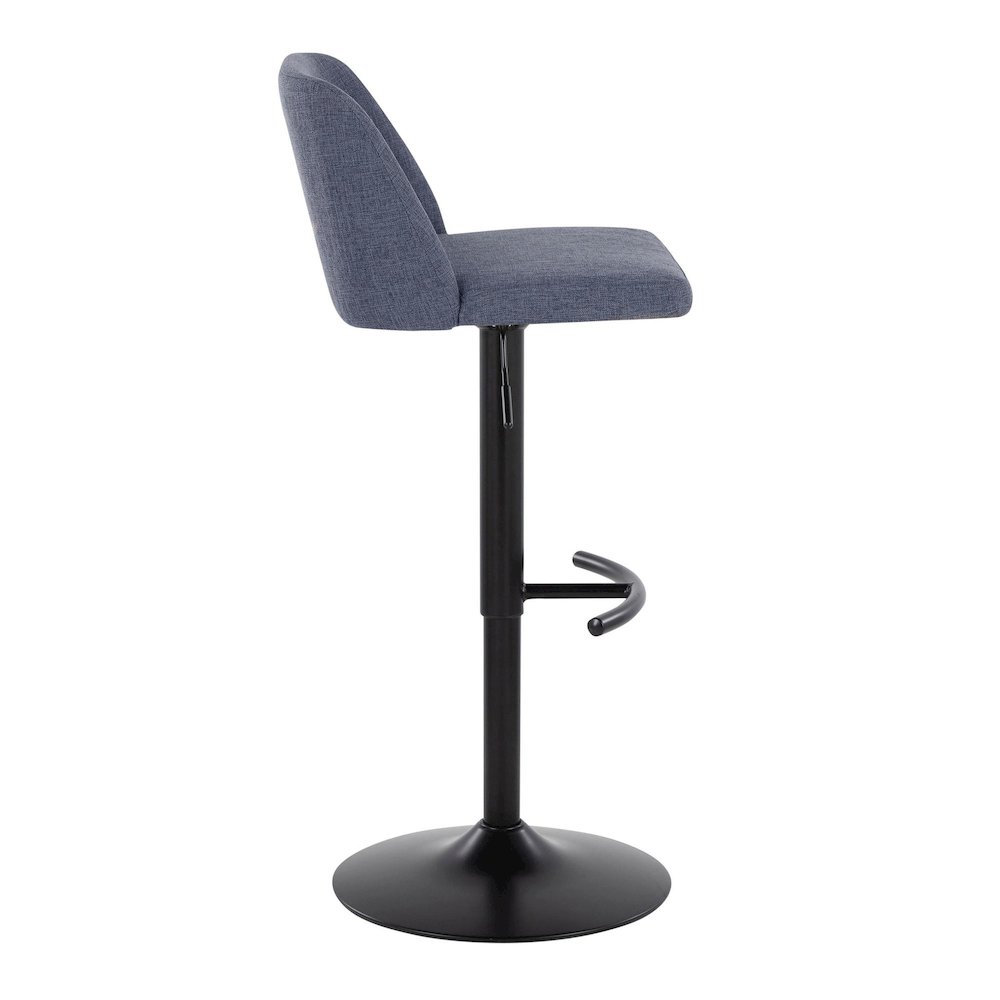 Toriano Adjustable Barstool - Set of 2. Picture 3