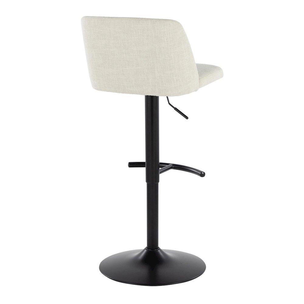 Toriano Adjustable Barstool - Set of 2. Picture 4