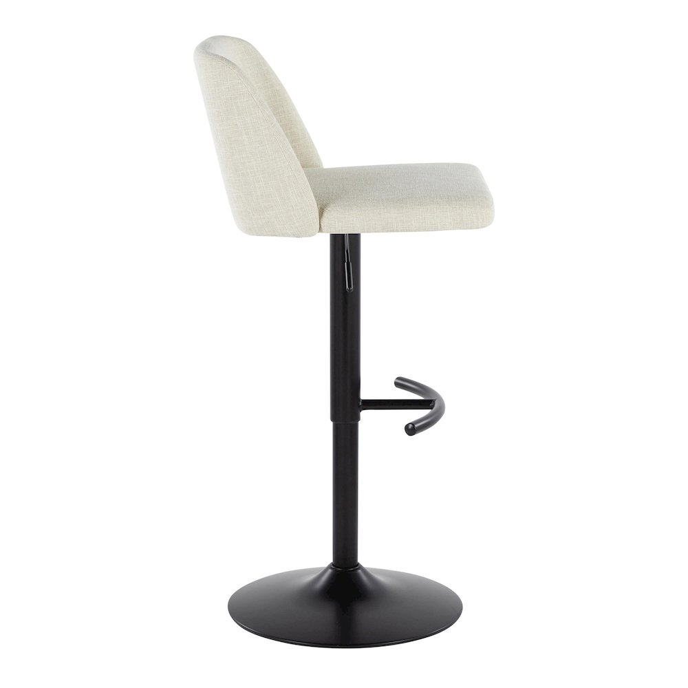 Toriano Adjustable Barstool - Set of 2. Picture 3