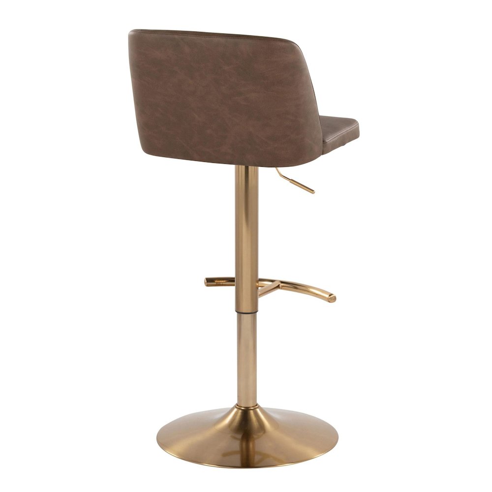 Toriano Adjustable Barstool - Set of 2. Picture 4