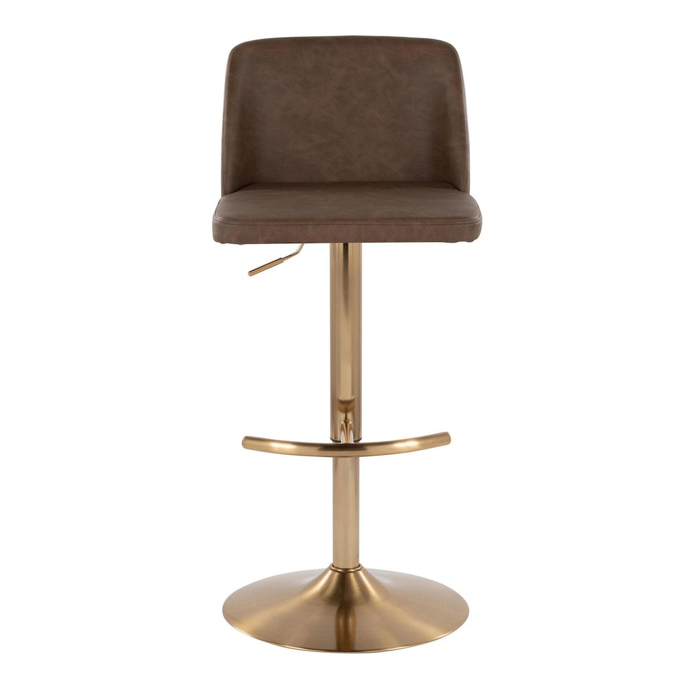 Toriano Adjustable Barstool - Set of 2. Picture 6