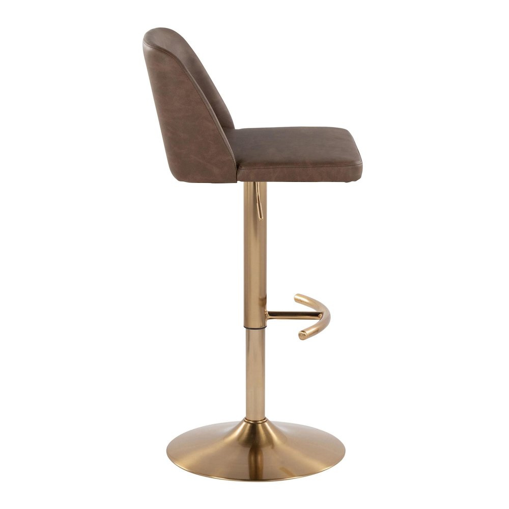 Toriano Adjustable Barstool - Set of 2. Picture 3