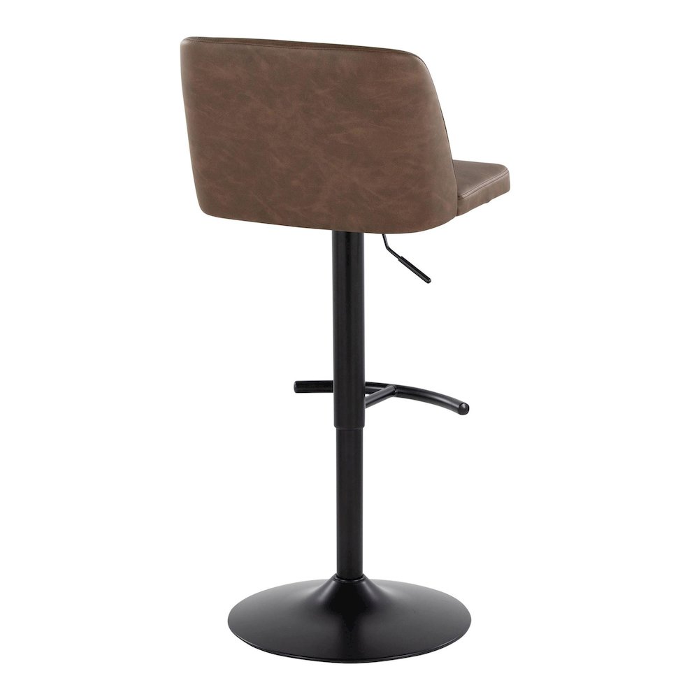 Toriano Adjustable Barstool - Set of 2. Picture 4