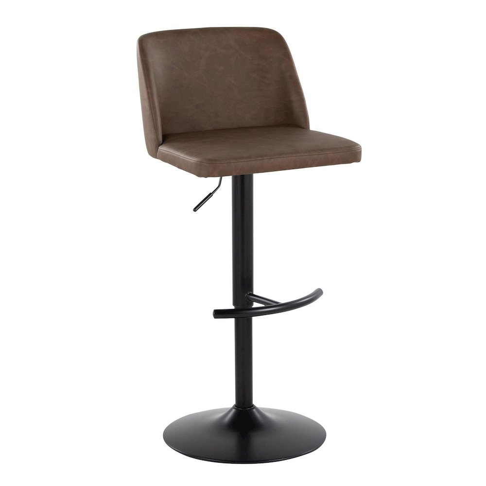 Toriano Adjustable Barstool - Set of 2. Picture 2