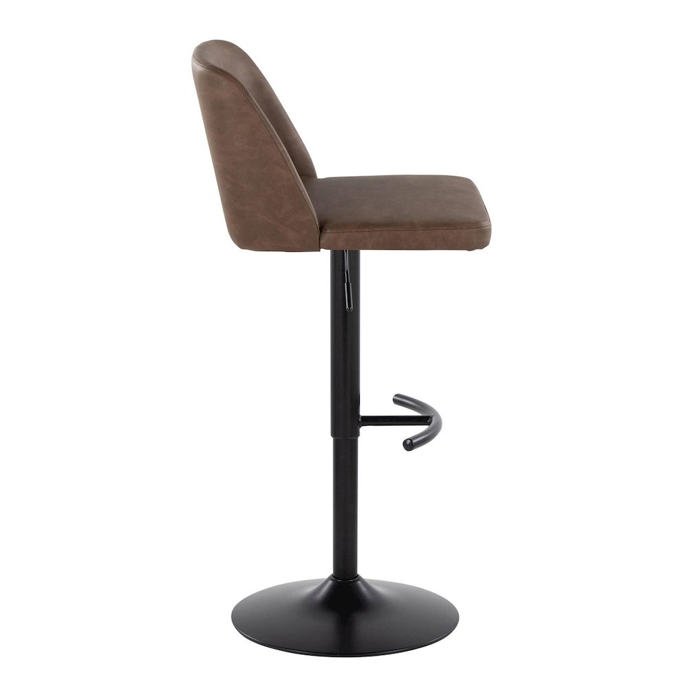 Toriano Adjustable Barstool - Set of 2. Picture 3