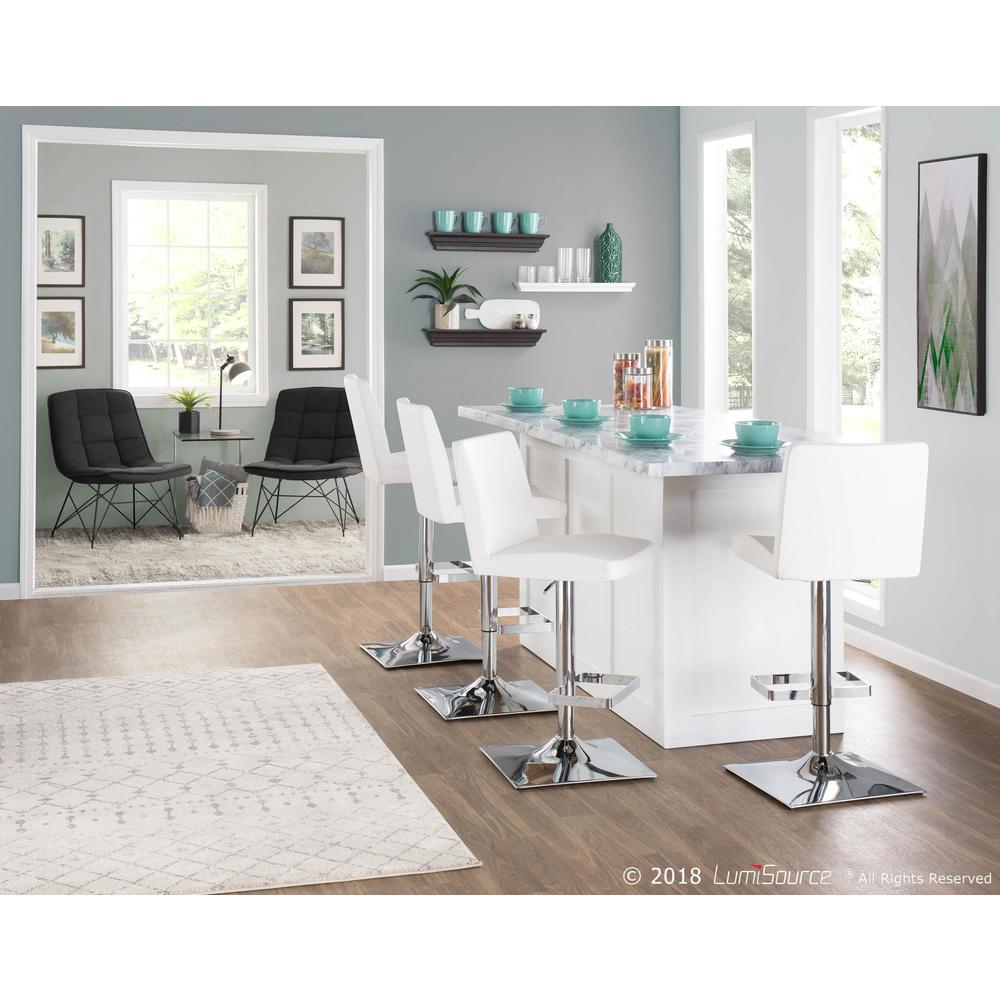 Glass Zenn Glass End Table. Picture 9