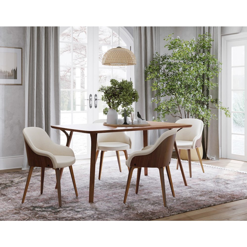 Folia-Bacci Dining Set - 5 Piece. Picture 5