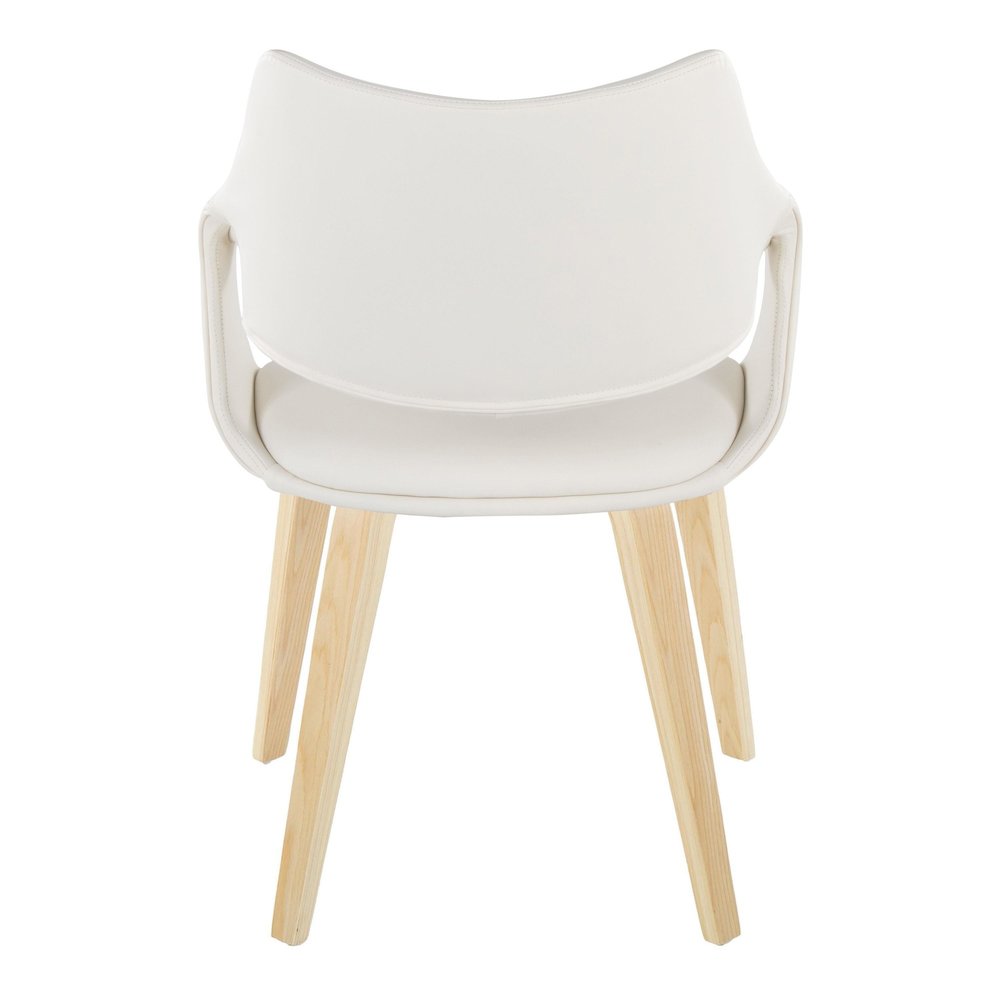 Curvo Highback Upholstered Chair - Set of 2. Picture 5