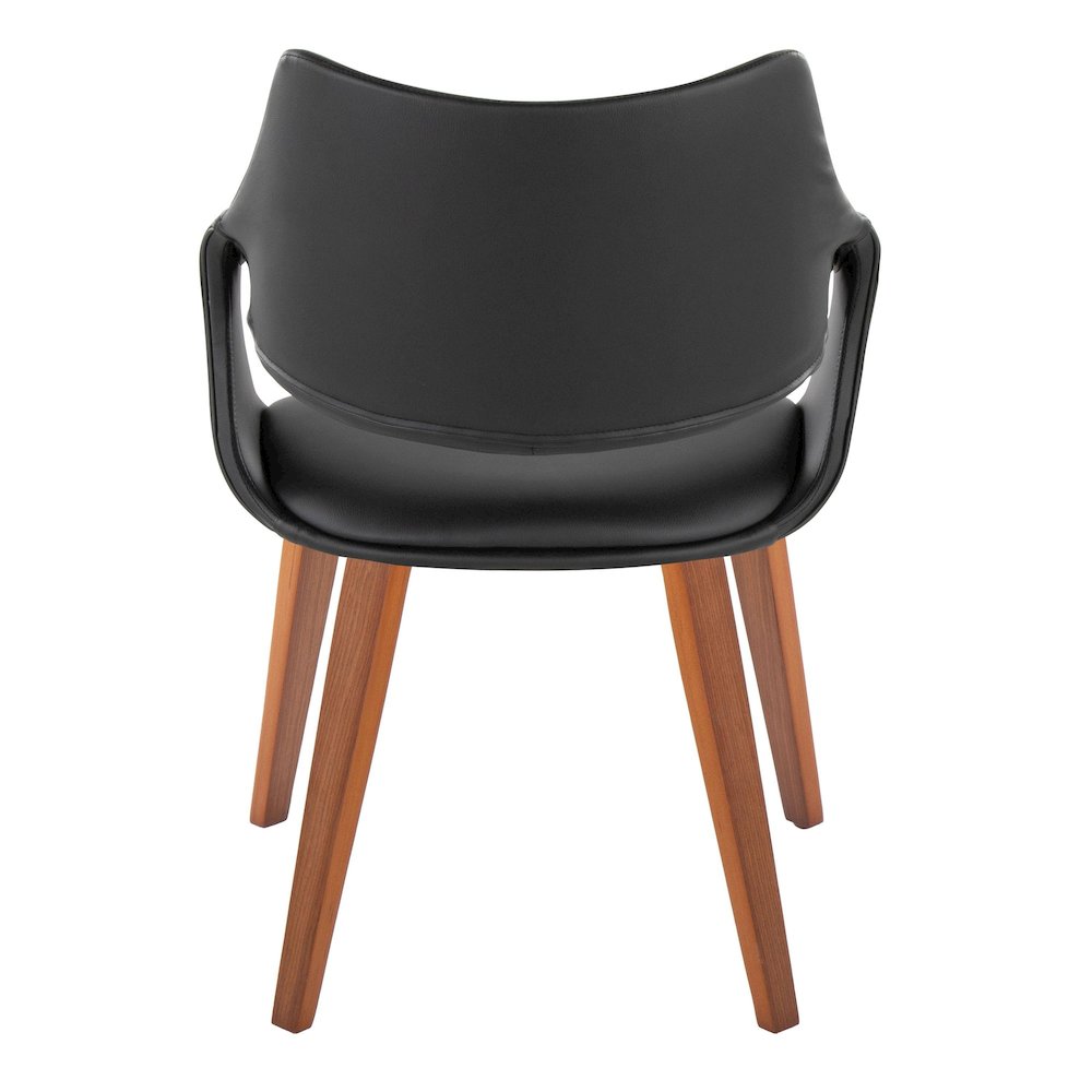 Curvo Highback Upholstered Chair - Set of 2. Picture 5
