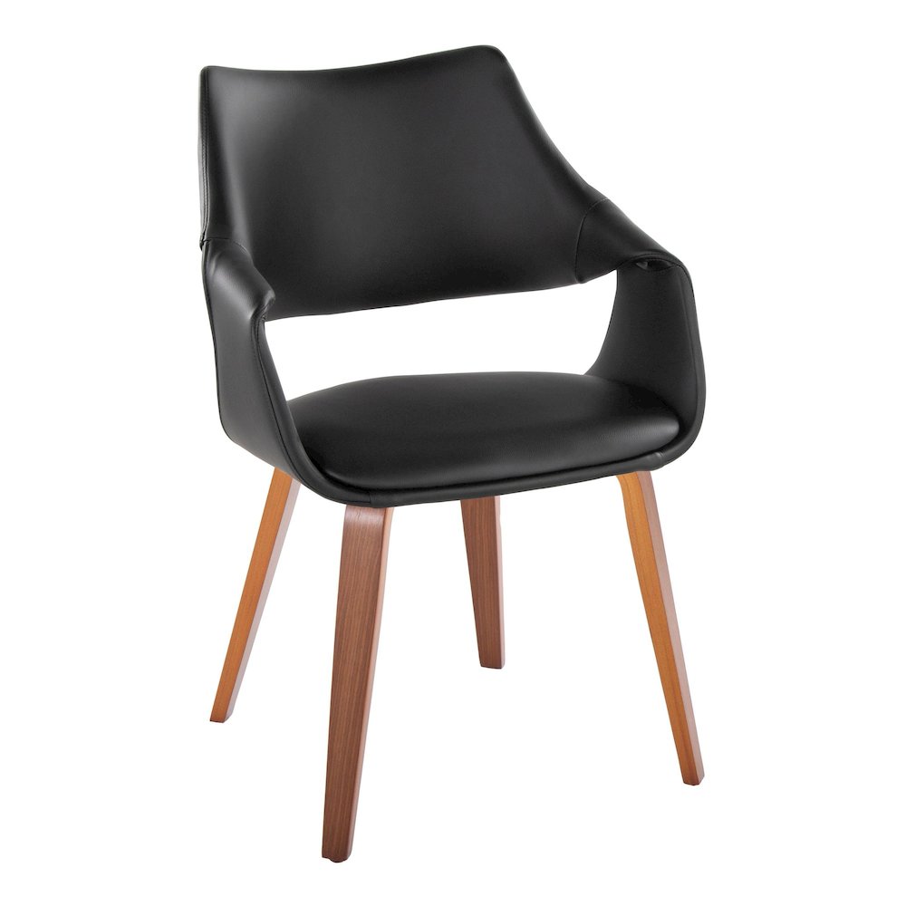 Curvo Highback Upholstered Chair - Set of 2. Picture 2
