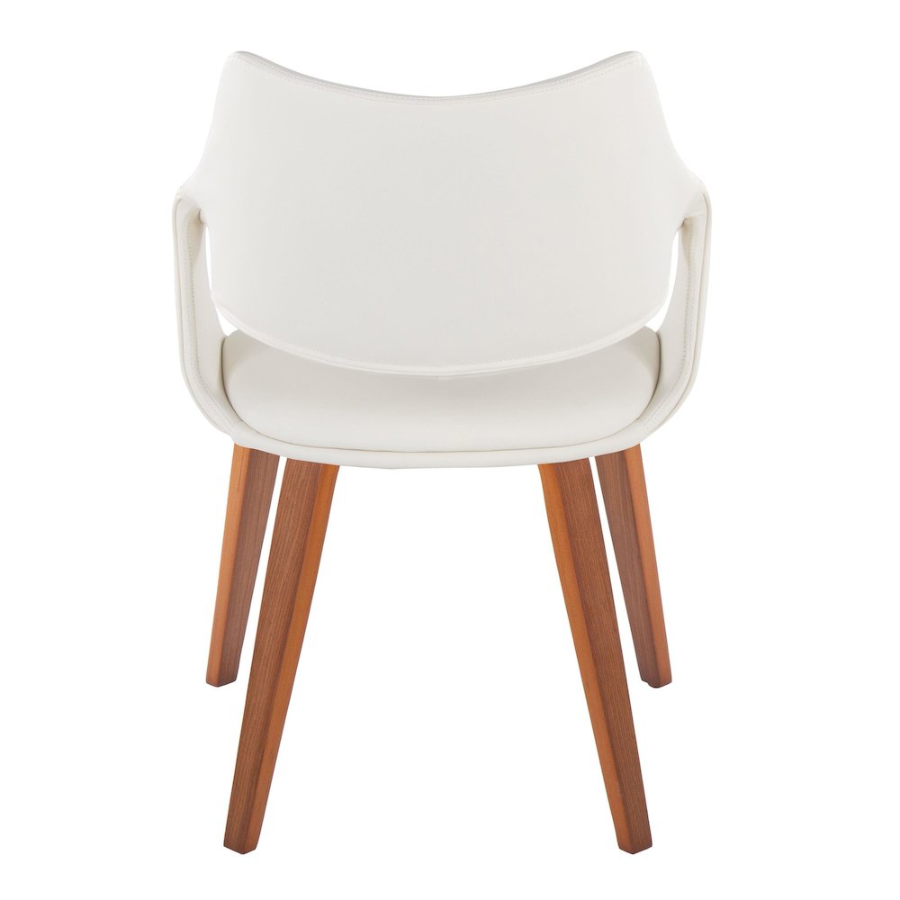 Curvo Highback Upholstered Chair - Set of 2. Picture 5