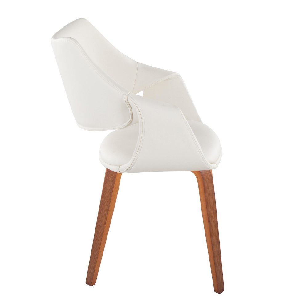 Curvo Highback Upholstered Chair - Set of 2. Picture 3