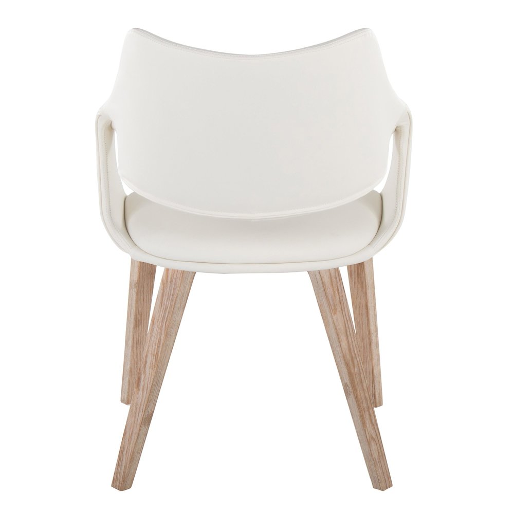 Curvo Highback Upholstered Chair - Set of 2. Picture 5