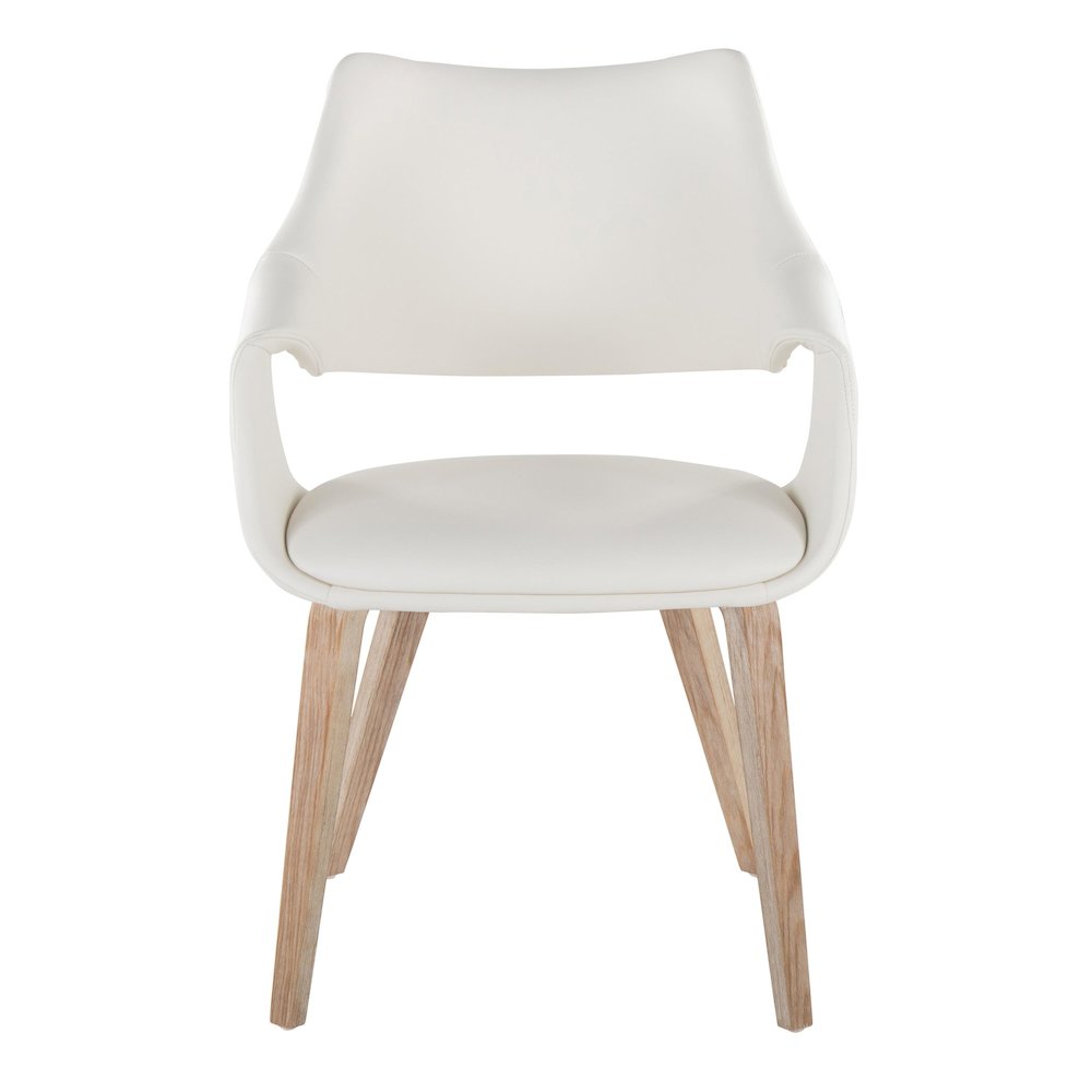 Curvo Highback Upholstered Chair - Set of 2. Picture 6