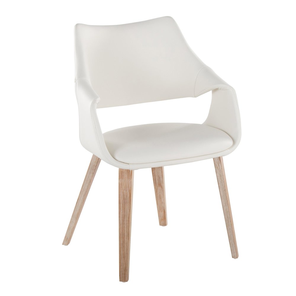 Curvo Highback Upholstered Chair - Set of 2. Picture 2
