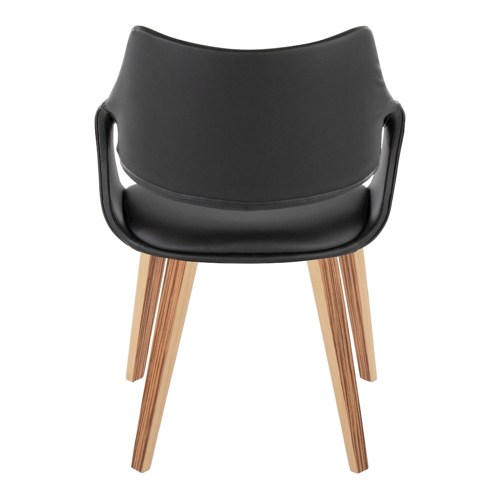 Curvo Highback Upholstered Chair - Set of 2. Picture 5